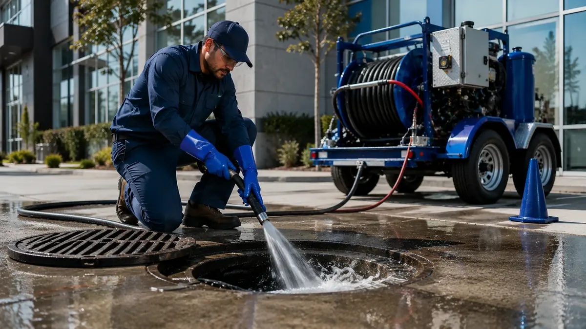 Commercial Hydro Jet Drain Cleaning in Olema