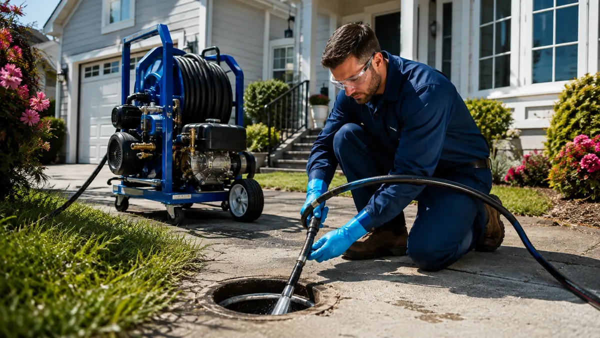 Residential Hydro Jet Drain Cleaning in Olema